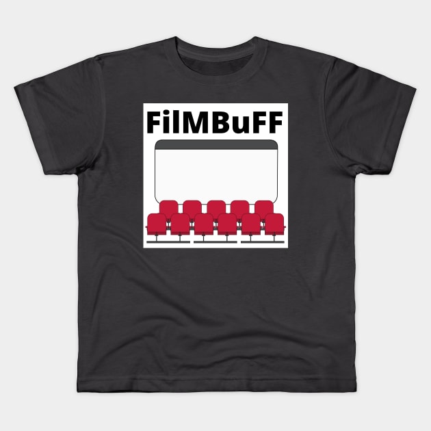 Film buff Kids T-Shirt by mstone4200